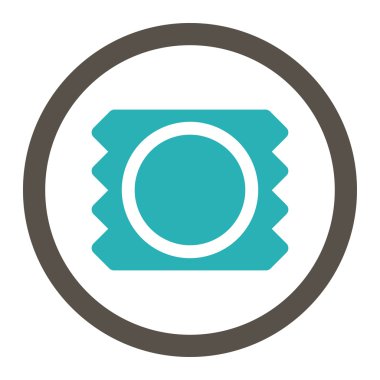 Prezervatif yuvarlak Raster simgesi