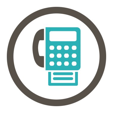 Yuvarlak Raster simgesi Faks