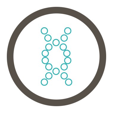 Genom yuvarlak Raster simgesi