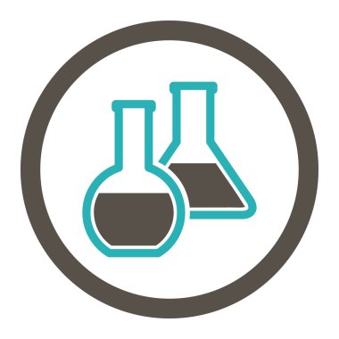 Cam şişeler yuvarlak Raster kutsal kişilerin resmi