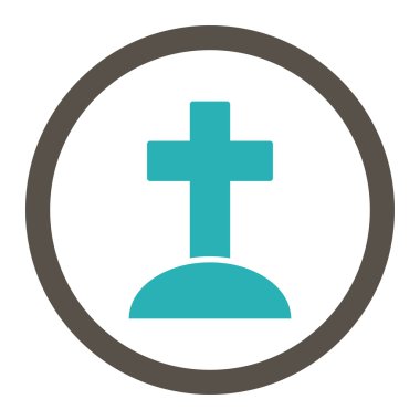 Mezar yuvarlak Raster simgesi