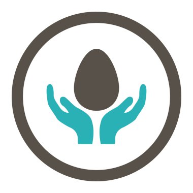 Kuluçka makinesi yuvarlak Raster simgesi