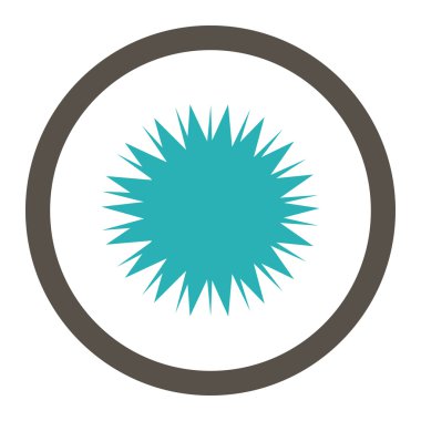 Mikrop Spore yuvarlak Raster simgesi