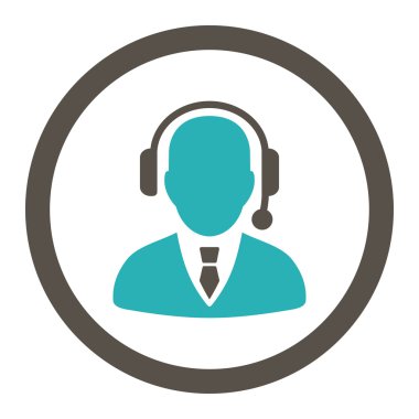 Operatör yuvarlak Raster simgesi