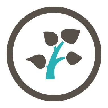 Bitki yuvarlak Raster simgesi