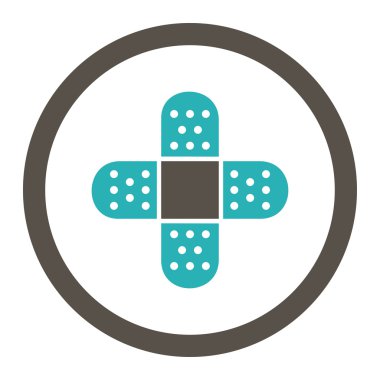 Yuvarlak Raster simgesi alçı