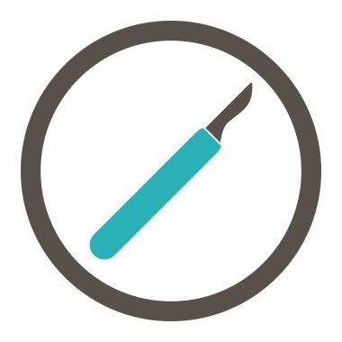 Neşter yuvarlak Raster simgesi