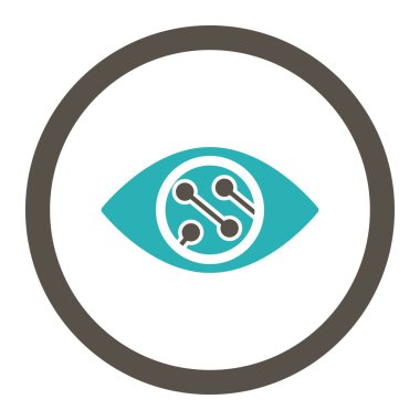 Akıllı Lens yuvarlak Raster simgesi