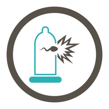 Sperm kaçış yuvarlak Raster simgesi