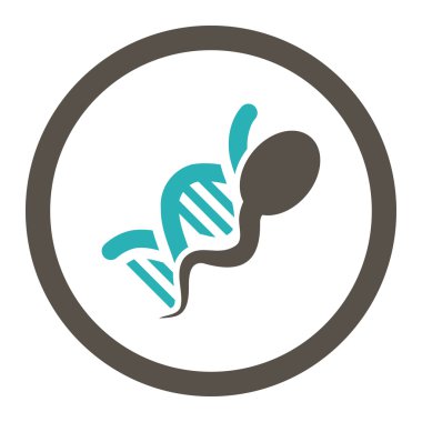 Sperm genom yuvarlak Raster simgesi