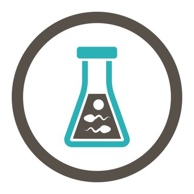 Sperm sıvı yuvarlak Raster simgesi