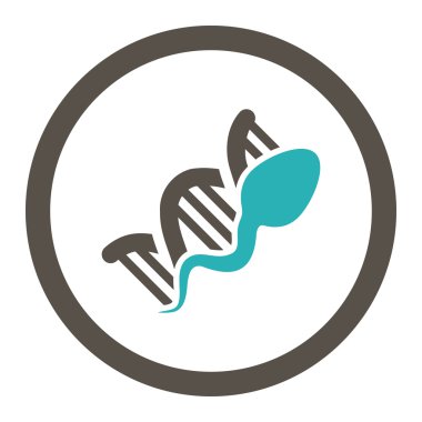 Sperm çoğaltma yuvarlak Raster simgesi
