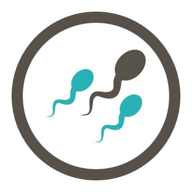 Sperm yuvarlak Raster simgesi