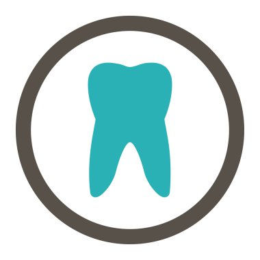 Diş yuvarlak Raster simgesi