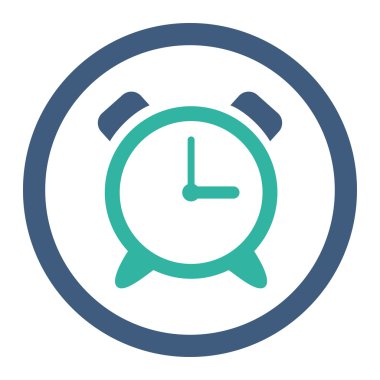 Çalar saat yuvarlak Raster simgesi