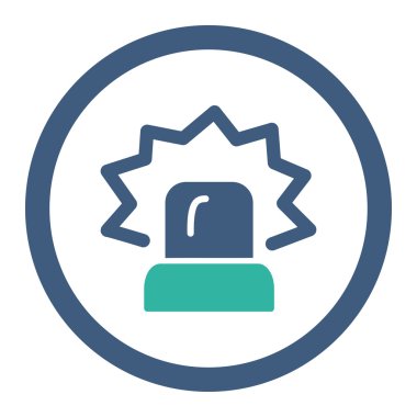 Alarm yuvarlak Raster simgesi