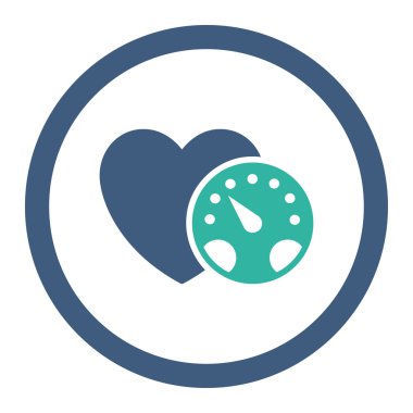 Tansiyon ölçer yuvarlak Raster simgesi