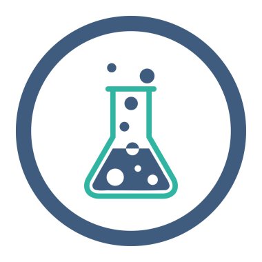 Sıvı yuvarlak Raster simgesi kaynar