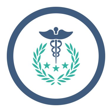 Caduceus Logo yuvarlak Raster simge