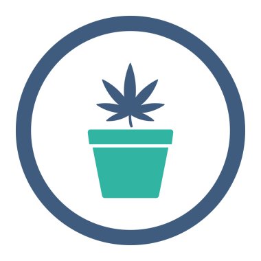 Esrar esrar yuvarlak Raster simgesi