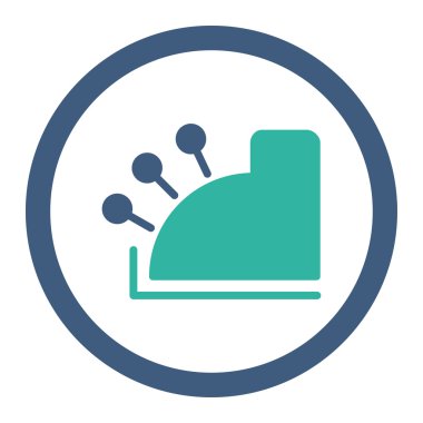 Para yuvarlak Raster simgesi