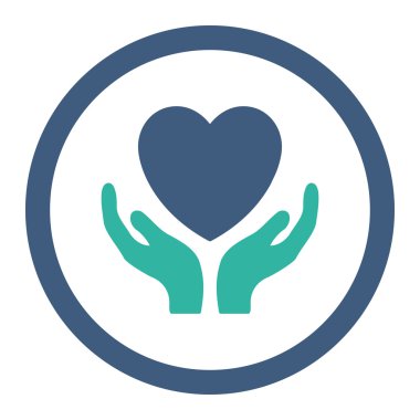 Sadaka yuvarlak Raster simgesi