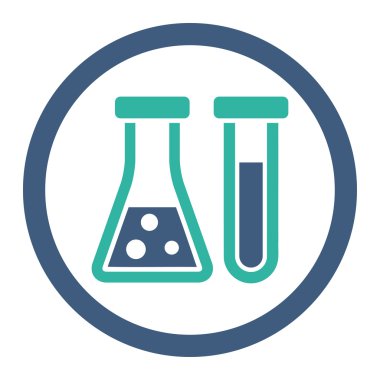 Kimya yuvarlak Raster simgesi