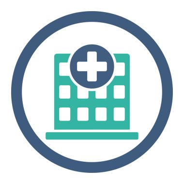 Klinik yuvarlak Raster simgesi