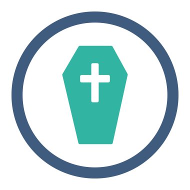 Tabut yuvarlak Raster simgesi