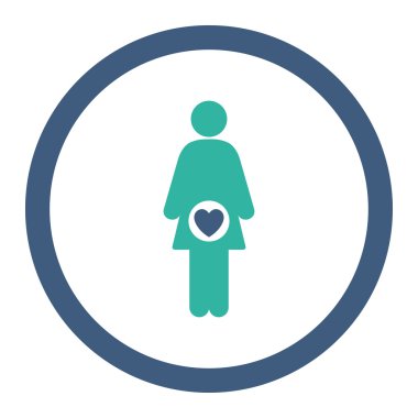 Doğurganlık yuvarlak Raster simgesi