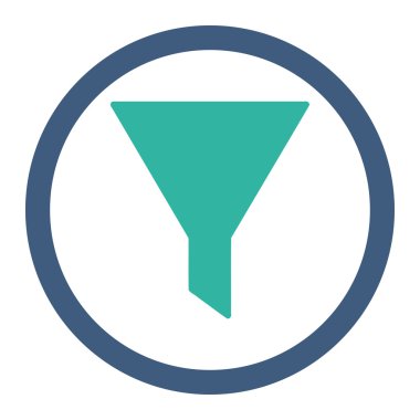 Filtre yuvarlak Raster simgesi