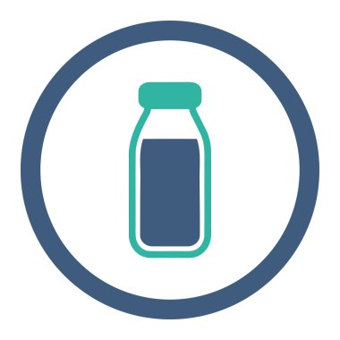 Tam şişe yuvarlak Raster simgesi