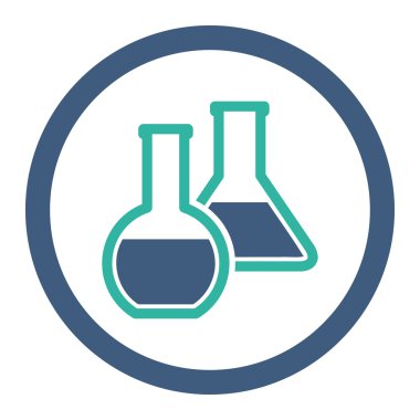 Cam şişeler yuvarlak Raster kutsal kişilerin resmi