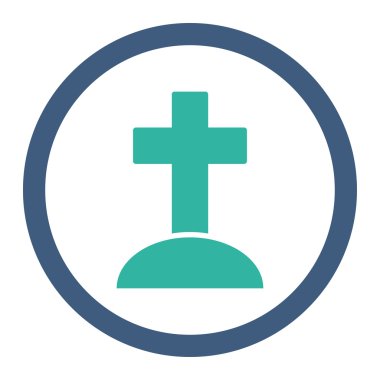 Mezar yuvarlak Raster simgesi