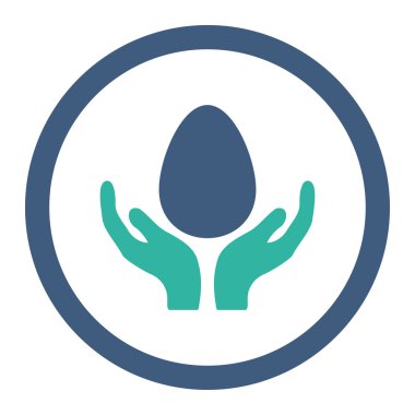 Kuluçka makinesi yuvarlak Raster simgesi