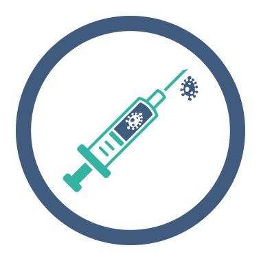 Enfeksiyon enjeksiyon yuvarlak Raster simgesi