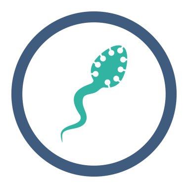 Bulaşıcı mikrop yuvarlak Raster simgesi