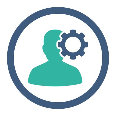 Migren yuvarlak Raster simgesi