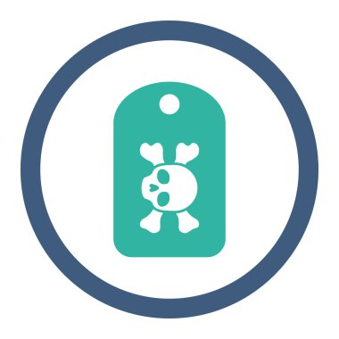 Morg Mark Raster simgesi yuvarlak