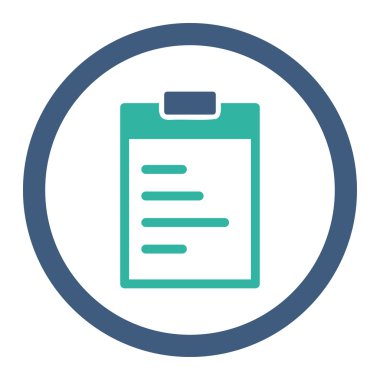 Pad metin yuvarlak Raster simgesi