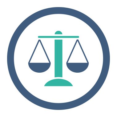 Ölçekler yuvarlak Raster simgesi