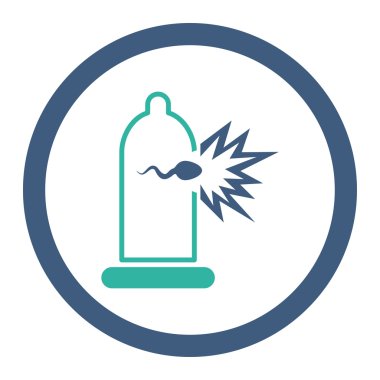 Sperm kaçış yuvarlak Raster simgesi