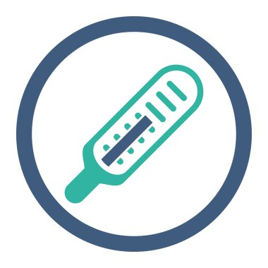 Termometre yuvarlak Raster simgesi