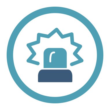 Alarm yuvarlak Raster simgesi