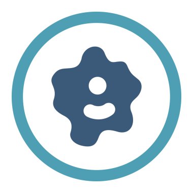 Ameba yuvarlak Raster simgesi