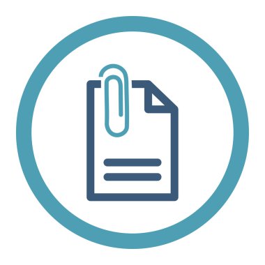 Belge yuvarlak Raster simgesi ekleme