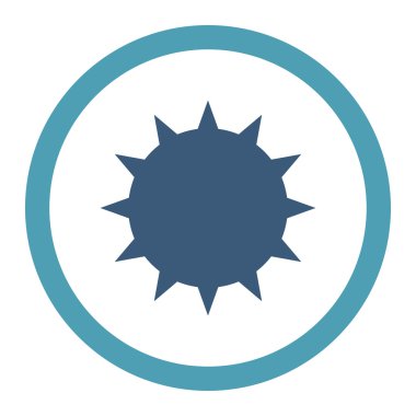 Bakteri yuvarlak Raster simgesi