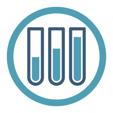 Kan analizi yuvarlak Raster simgesi