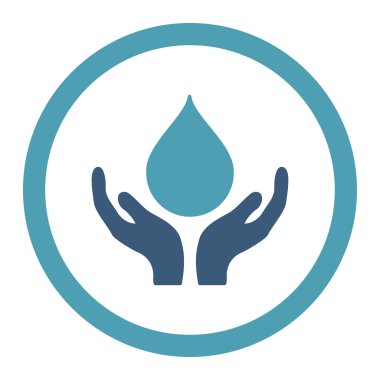 Kan bağışı yuvarlak Raster simgesi