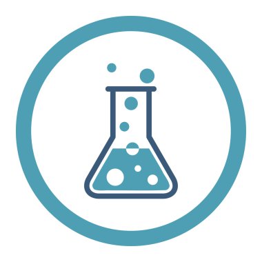 Sıvı yuvarlak Raster simgesi kaynar